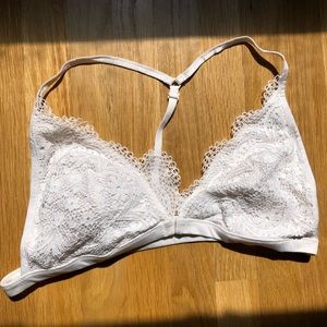 Victoria Secret White Crochet Bralette